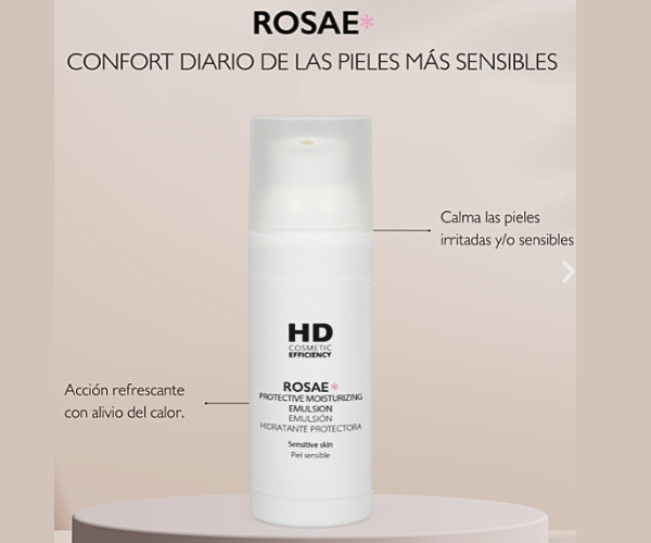 HD Rosae · Emulsión Hidratante Protectora
